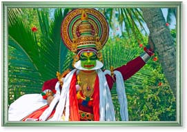 Kathakali Dancer, Kerala