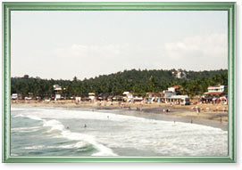 Kovalam Beach in Kerala
